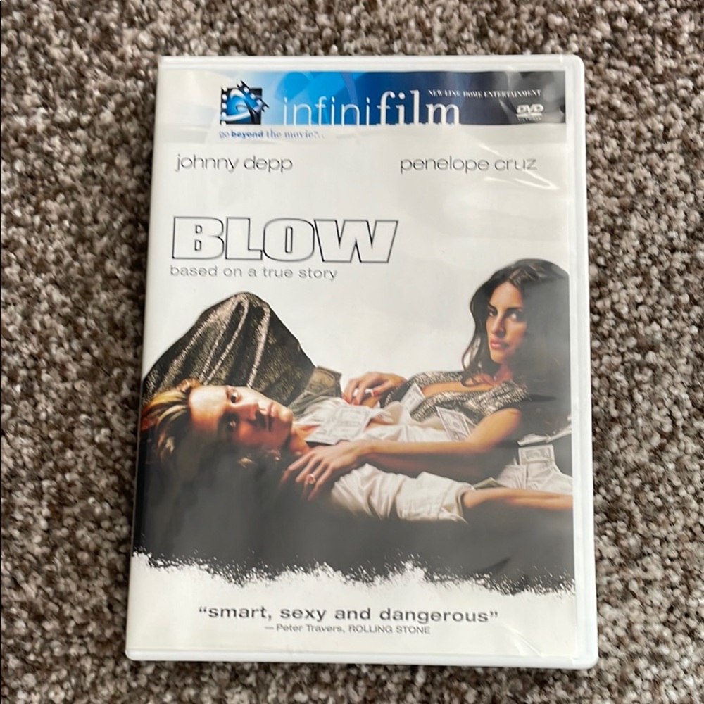 Blow DVD Movie with Johnny Depp and Penelope Cruz